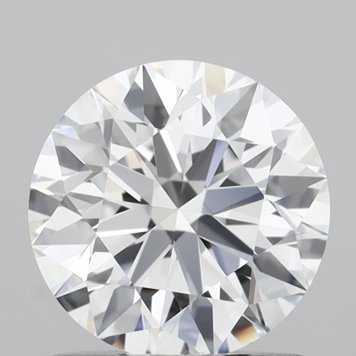 1.07 Carat Round Shaped, Ideal Cut, D Color, VVS1 Clarity, IGI Certified Lab Grown Diamond