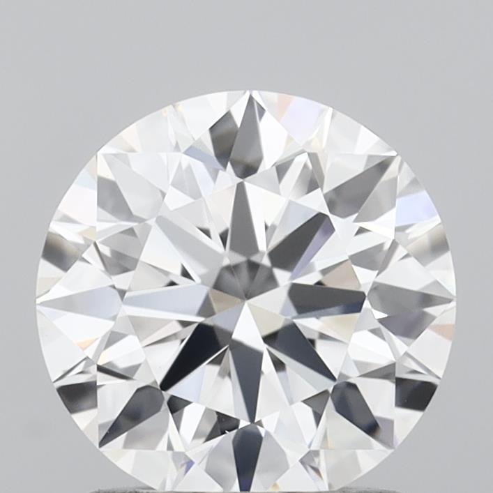 1.26 Carat Round Shaped, Ideal Cut, D Color, VVS2 Clarity, IGI Certified Lab Grown Diamond