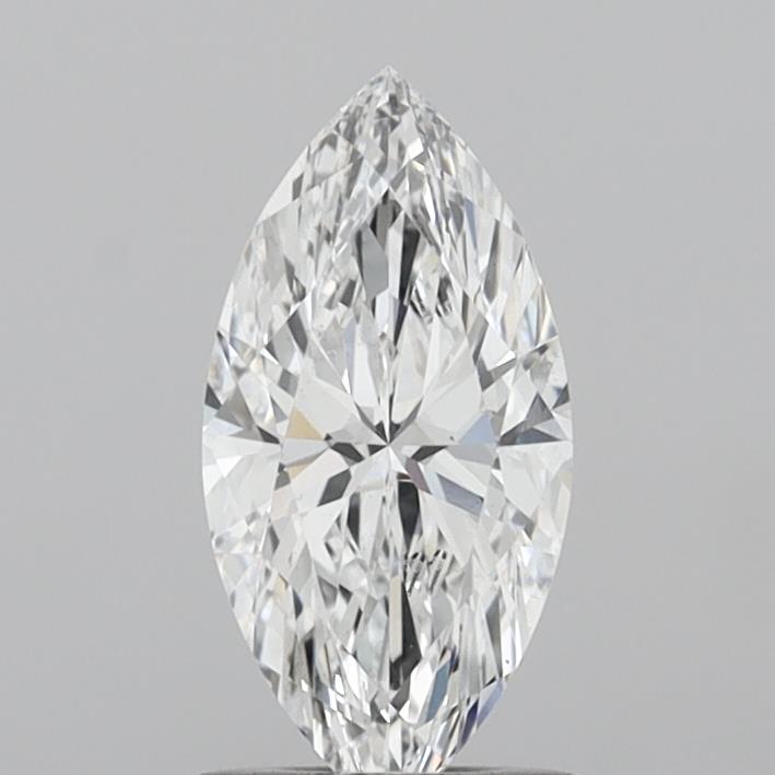 1.08 Carat Marquise Shaped, Ideal Cut, D Color, VS1 Clarity, IGI Certified Lab Grown Diamond