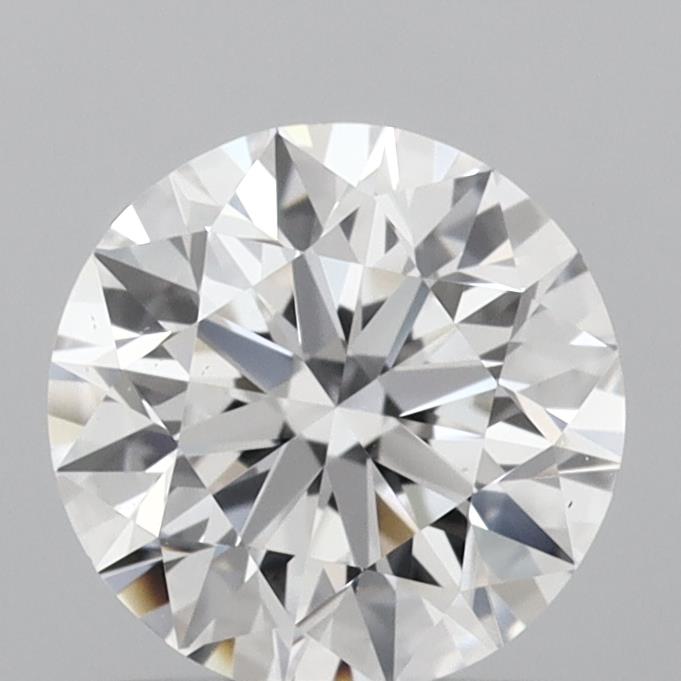 1.00 Carat Round Shaped, Excellent Cut, D Color, VS2 Clarity, IGI Certified Lab Grown Diamond