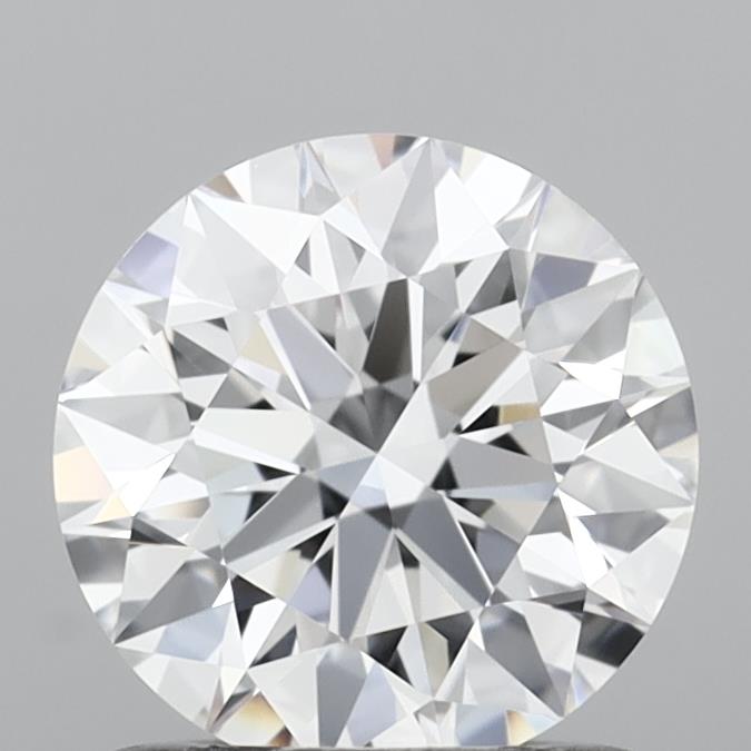 1.05 Carat Round Shaped, Ideal Cut, D Color, VVS2 Clarity, IGI Certified Lab Grown Diamond