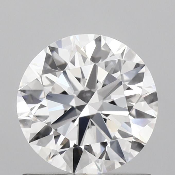1.02 Carat Round Shaped, Ideal Cut, D Color, VVS2 Clarity, IGI Certified Lab Grown Diamond