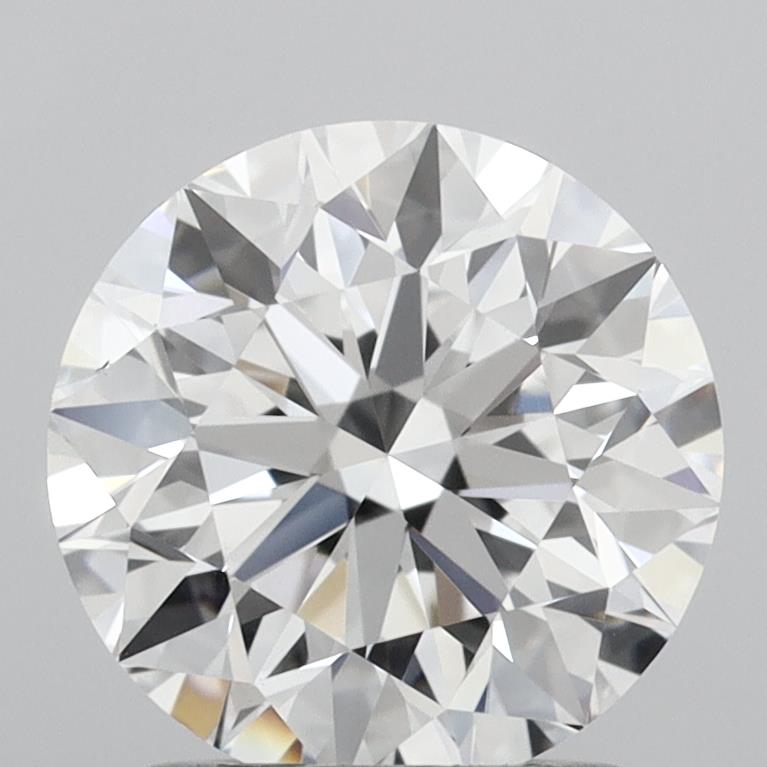 1.54 Carat Round Shaped, Excellent Cut, D Color, VS1 Clarity, IGI Certified Lab Grown Diamond