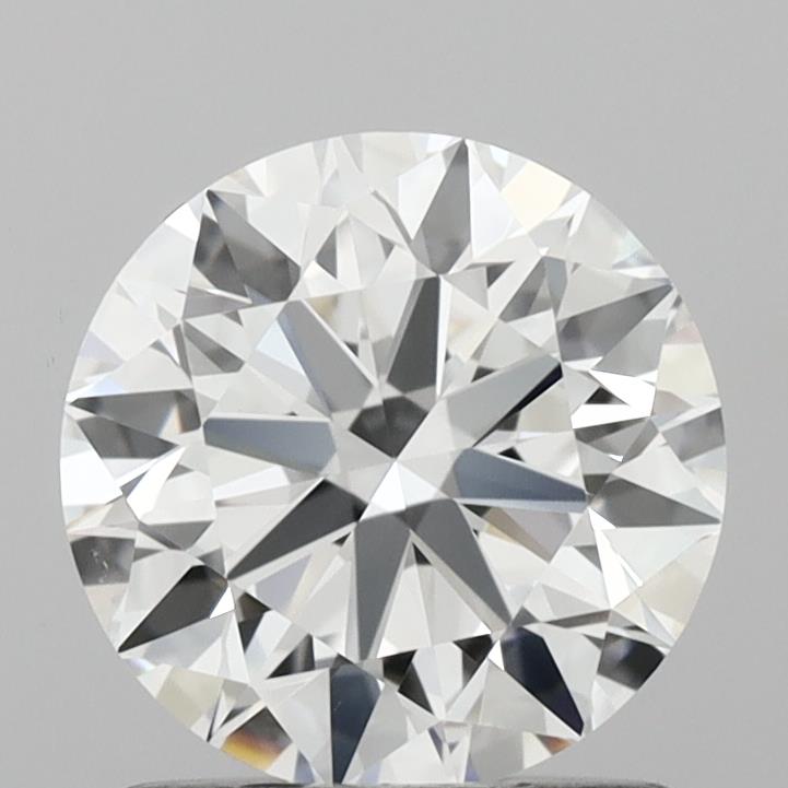 1.23 Carat Round Shaped, Excellent Cut, D Color, VVS1 Clarity, IGI Certified Lab Grown Diamond