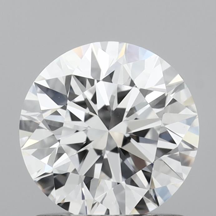 1.03 Carat Round Shaped, Ideal Cut, D Color, VVS2 Clarity, IGI Certified Lab Grown Diamond