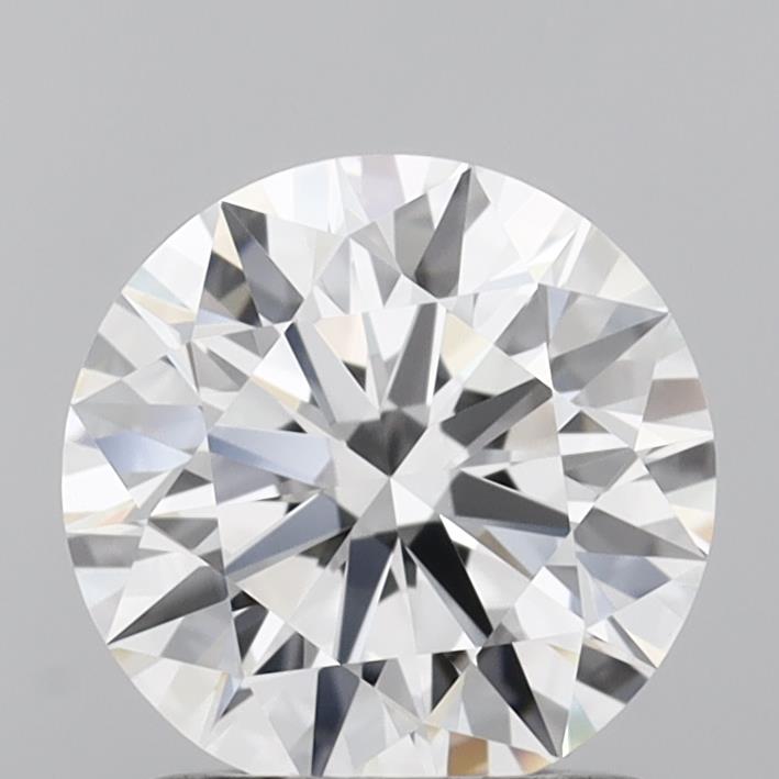 1.26 Carat Round Shaped, Ideal Cut, D Color, VVS2 Clarity, IGI Certified Lab Grown Diamond