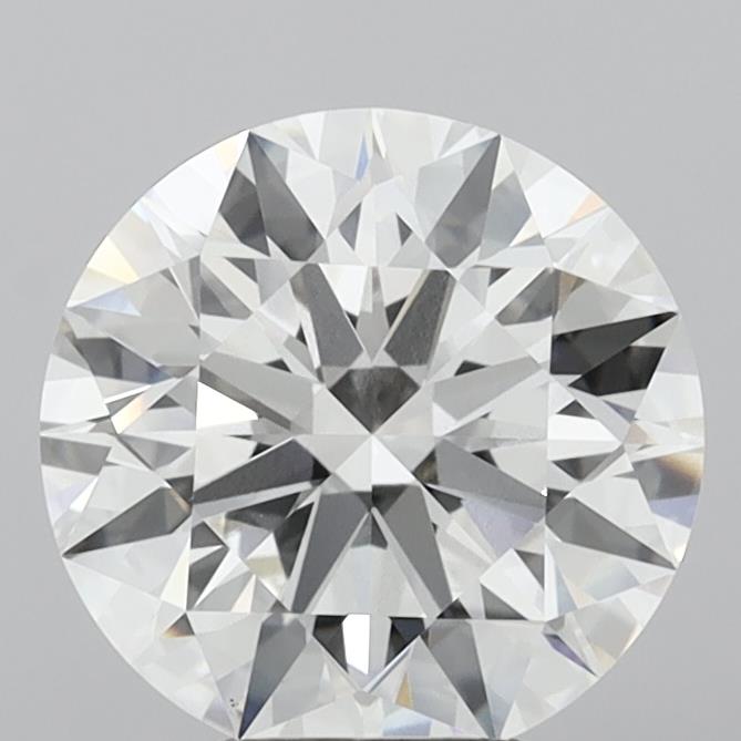 5.02 Carat Round Shaped, Ideal Cut, F Color, VVS2 Clarity, IGI Certified Lab Grown Diamond