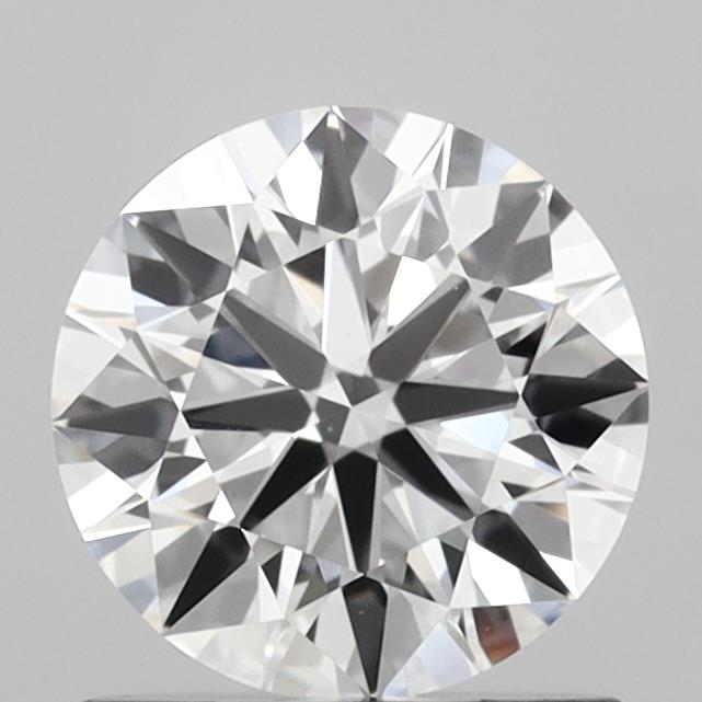 1.02 Carat Round Shaped, Ideal Cut, D Color, VVS2 Clarity, IGI Certified Lab Grown Diamond