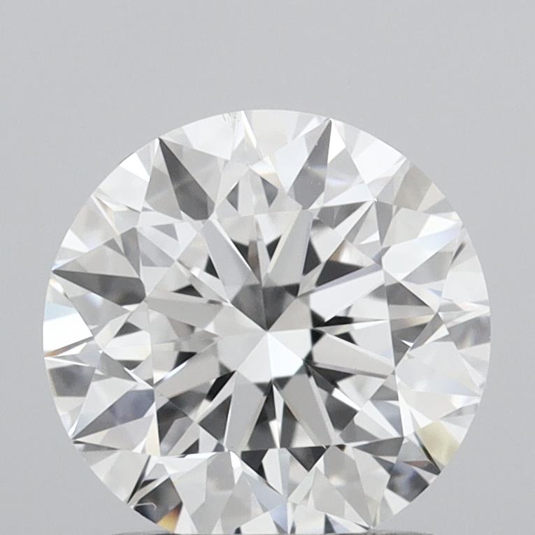 1.30 Carat Round Shaped, Excellent Cut, D Color, VS1 Clarity, IGI Certified Lab Grown Diamond