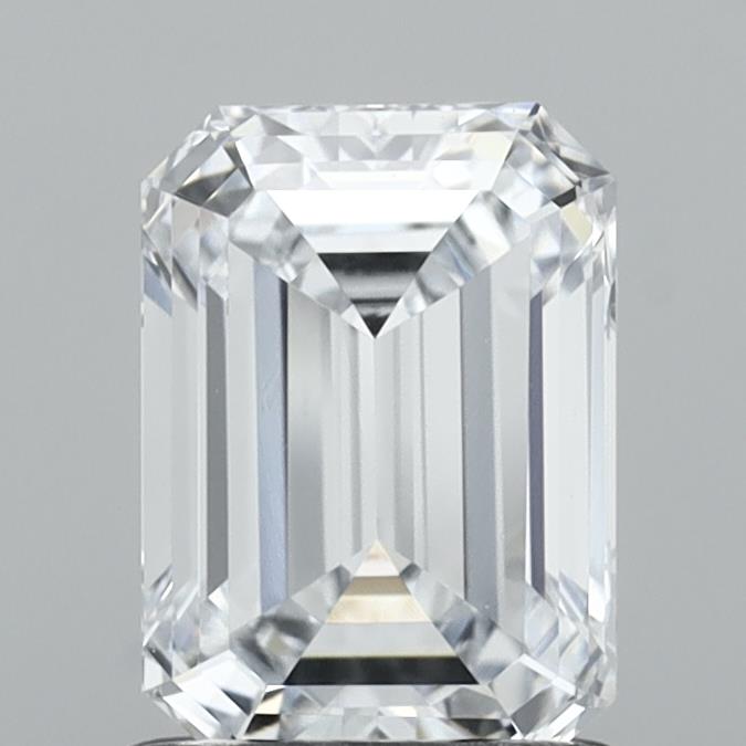 1.20 Carat Emerald Shaped, Very Good Cut, E Color, VS1 Clarity, IGI Certified Lab Grown Diamond