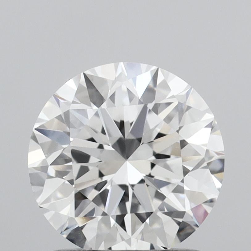 1.30 Carat Round Shaped, Excellent Cut, D Color, VVS1 Clarity, IGI Certified Lab Grown Diamond