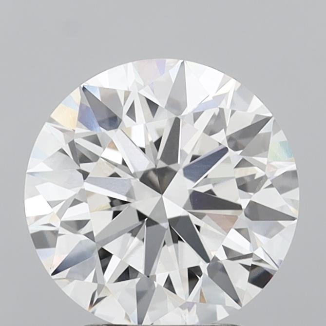 2.88 Carat Round Shaped, Ideal Cut, F Color, VS1 Clarity, IGI Certified Lab Grown Diamond