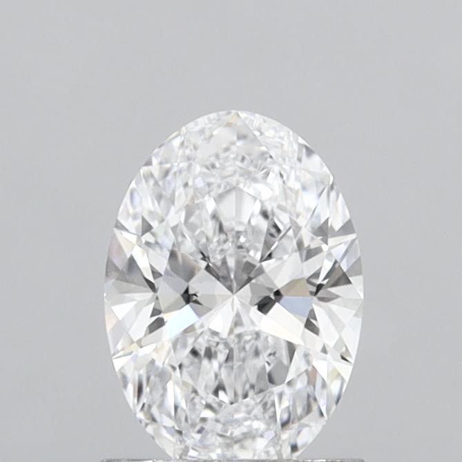 1.09 Carat Oval Shaped, Ideal Cut, D Color, VVS2 Clarity, IGI Certified Lab Grown Diamond