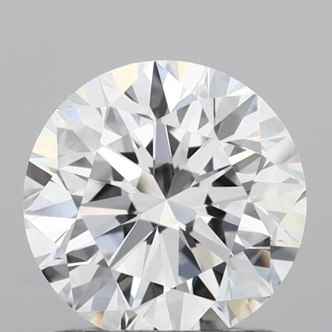 1.08 Carat Round Shaped, Ideal Cut, D Color, VVS2 Clarity, IGI Certified Lab Grown Diamond