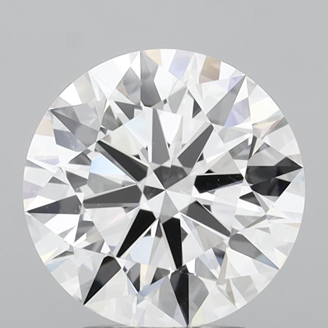 3.07 Carat Round Shaped, Ideal Cut, D Color, VS1 Clarity, IGI Certified Lab Grown Diamond