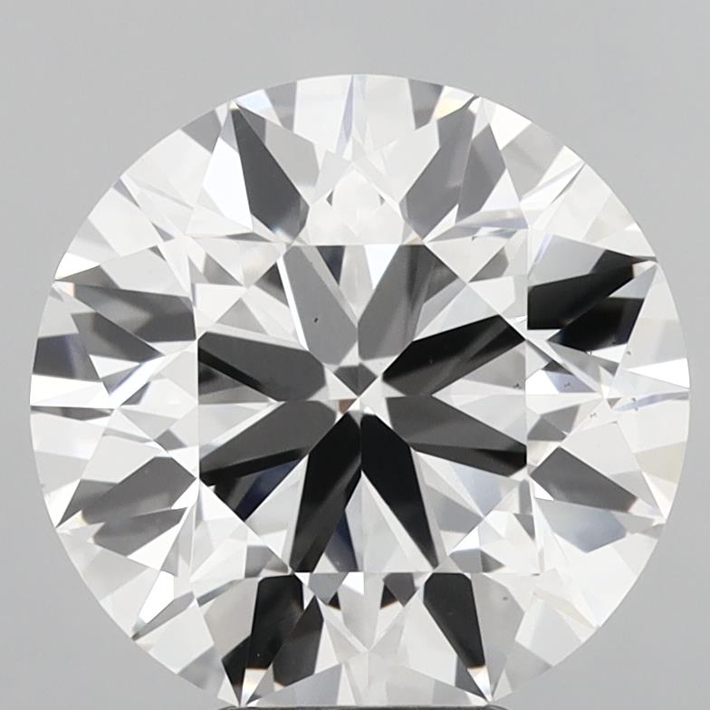 5.85 Carat Round Shaped, Excellent Cut, E Color, VS2 Clarity, IGI Certified Lab Grown Diamond