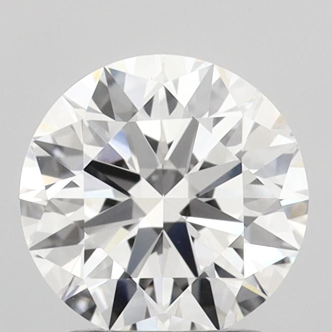 1.70 Carat Round Shaped, Ideal Cut, D Color, VVS1 Clarity, IGI Certified Lab Grown Diamond