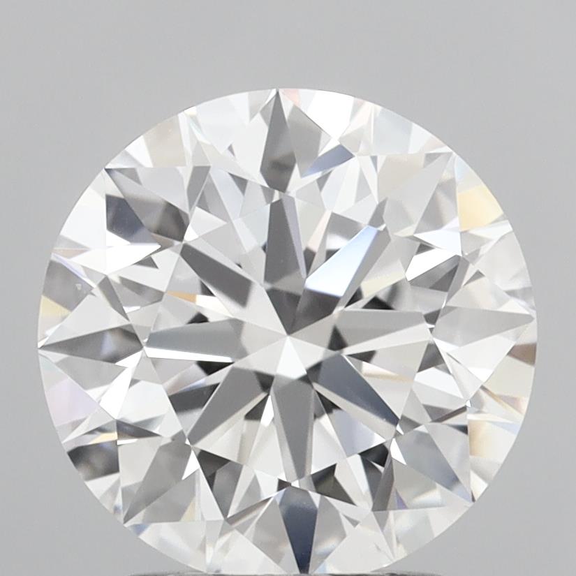 2.31 Carat Round Shaped, Ideal Cut, D Color, VVS1 Clarity, IGI Certified Lab Grown Diamond