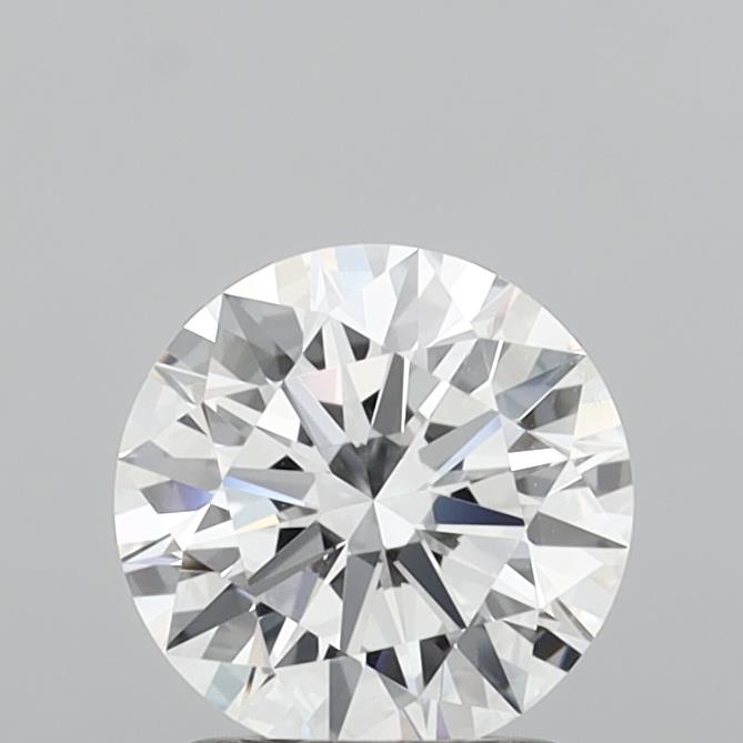 1.54 Carat Round Shaped, Ideal Cut, D Color, VS1 Clarity, IGI Certified Lab Grown Diamond