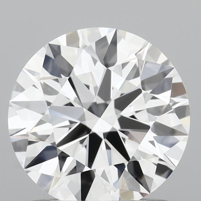 1.07 Carat Round Shaped, Ideal Cut, D Color, VVS2 Clarity, IGI Certified Lab Grown Diamond