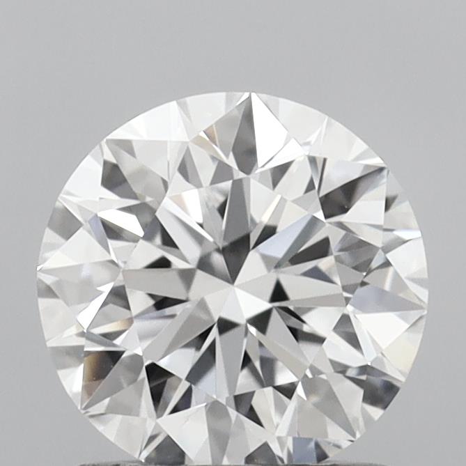 1.03 Carat Round Shaped, Excellent Cut, D Color, VVS2 Clarity, IGI Certified Lab Grown Diamond