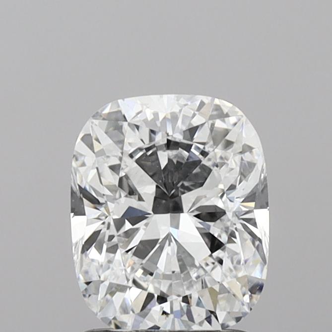 1.53 Carat Cushion Shaped, Ideal Cut, D Color, VVS1 Clarity, IGI Certified Lab Grown Diamond