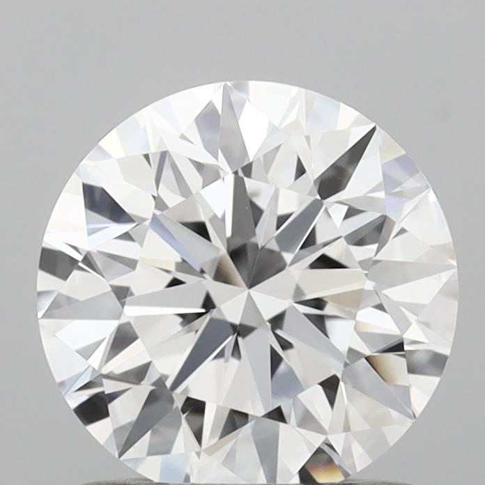1.06 Carat Round Shaped, Ideal Cut, D Color, VVS2 Clarity, IGI Certified Lab Grown Diamond