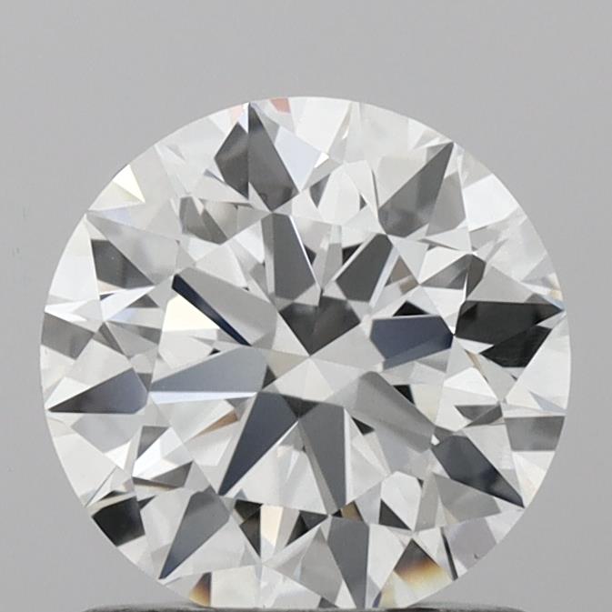 1.04 Carat Round Shaped, Ideal Cut, D Color, VS1 Clarity, IGI Certified Lab Grown Diamond