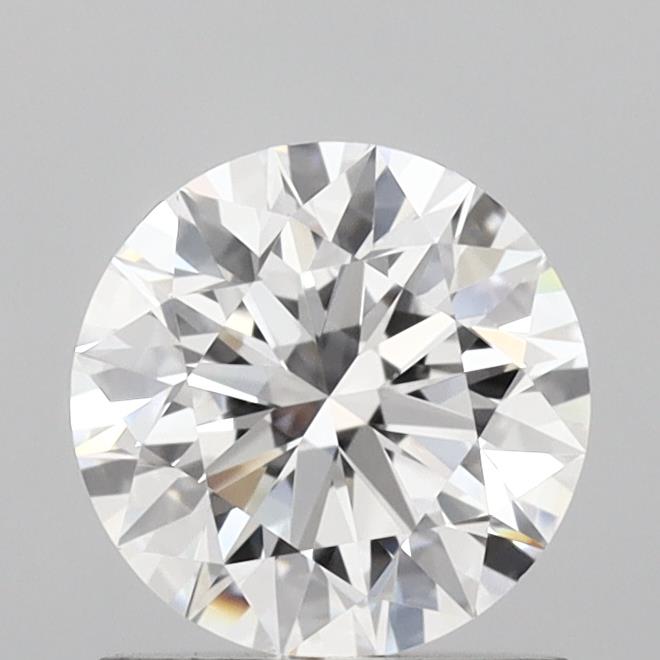 1.08 Carat Round Shaped, Ideal Cut, D Color, VVS2 Clarity, IGI Certified Lab Grown Diamond