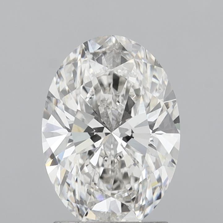 2.10 Carat Oval Shaped, Ideal Cut, G Color, VS1 Clarity, IGI Certified Lab Grown Diamond