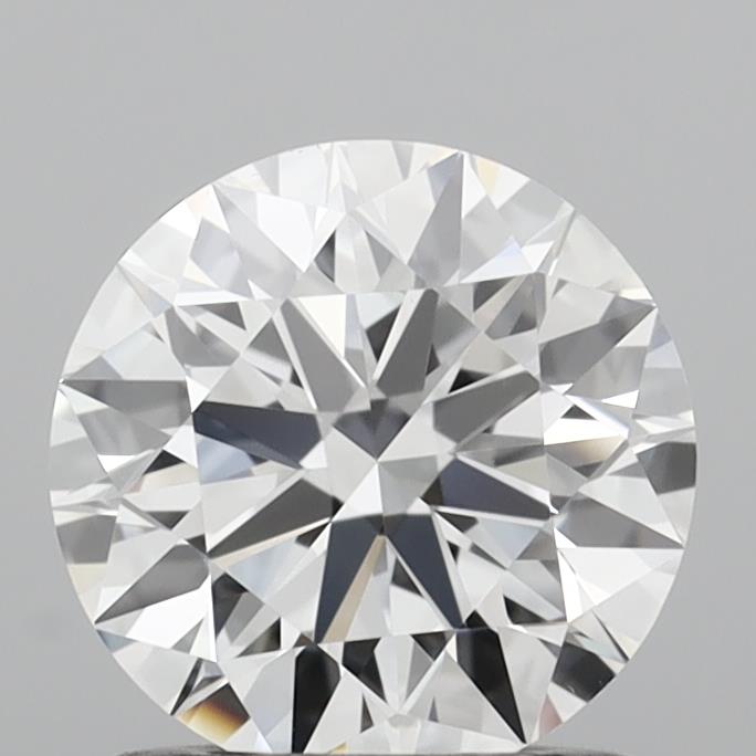 1.04 Carat Round Shaped, Ideal Cut, D Color, VVS2 Clarity, IGI Certified Lab Grown Diamond