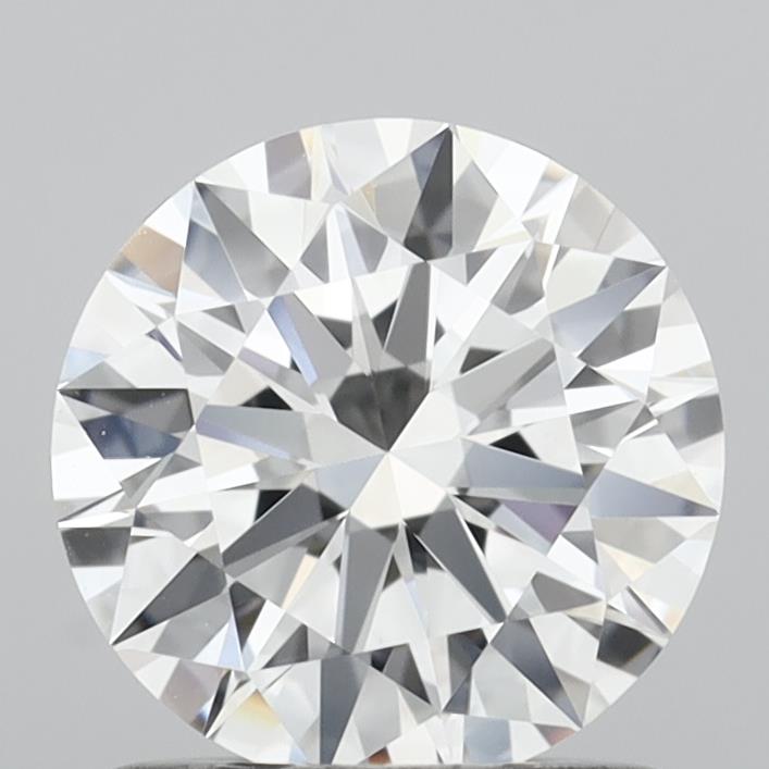 1.08 Carat Round Shaped, Ideal Cut, D Color, VVS2 Clarity, IGI Certified Lab Grown Diamond