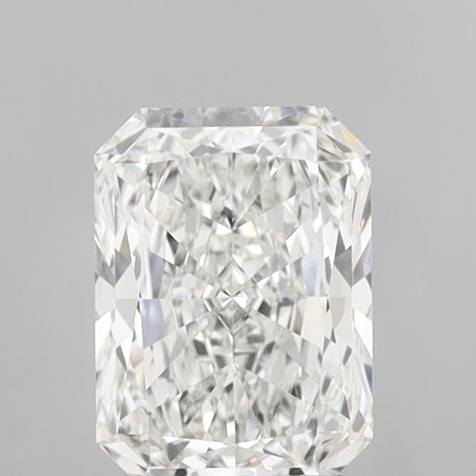 1.91 Carat Radiant Shaped, Ideal Cut, F Color, VVS2 Clarity, IGI Certified Lab Grown Diamond