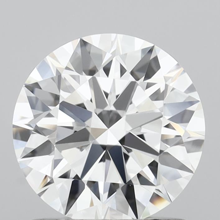 1.08 Carat Round Shaped, Ideal Cut, D Color, VVS1 Clarity, IGI Certified Lab Grown Diamond