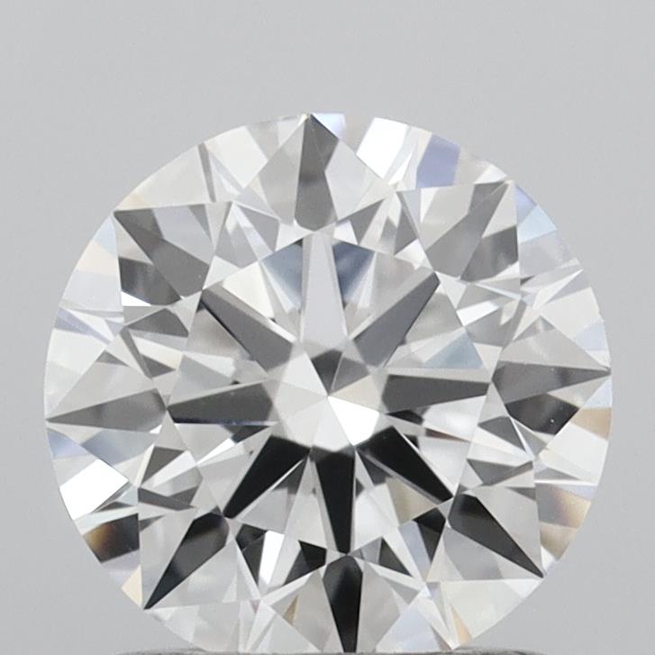 1.19 Carat Round Shaped, Ideal Cut, D Color, VVS2 Clarity, IGI Certified Lab Grown Diamond