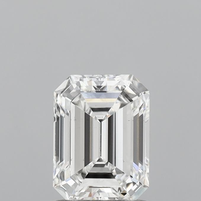 1.18 Carat Emerald Shaped, Ideal Cut, D Color, VS1 Clarity, IGI Certified Lab Grown Diamond