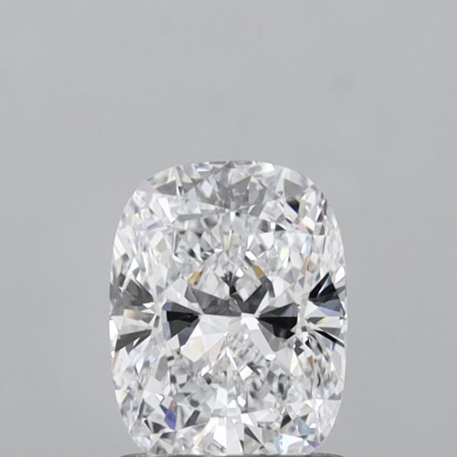 1.00 Carat Cushion Shaped, Ideal Cut, D Color, VVS2 Clarity, IGI Certified Lab Grown Diamond