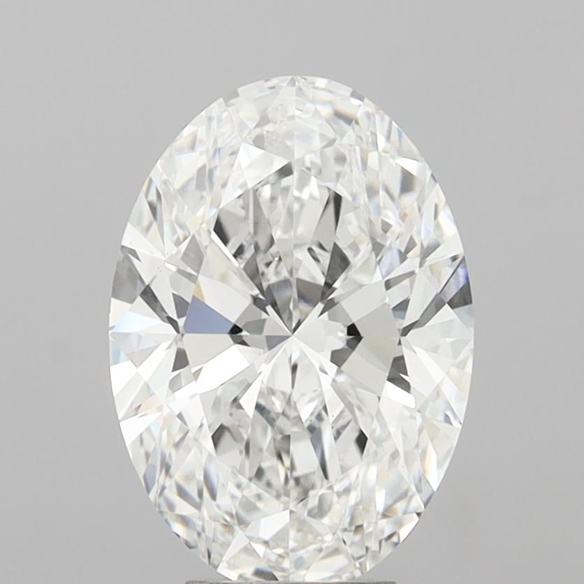 6.01 Carat Oval Shaped, Ideal Cut, E Color, VS1 Clarity, IGI Certified Lab Grown Diamond