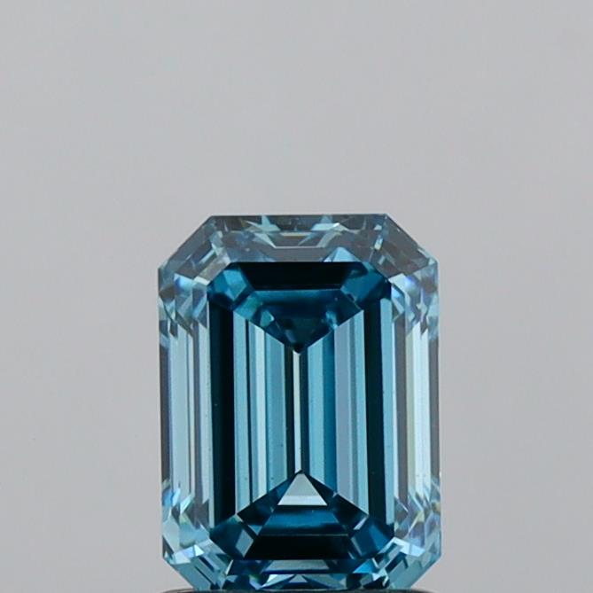1.26 Carat Emerald Shaped, Ideal Cut, VS1 Clarity, IGI Certified Lab Grown Diamond