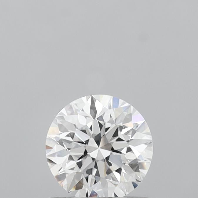 0.71 Carat Round Shaped, Very Good Cut, D Color, VVS2 Clarity, IGI Certified Lab Grown Diamond