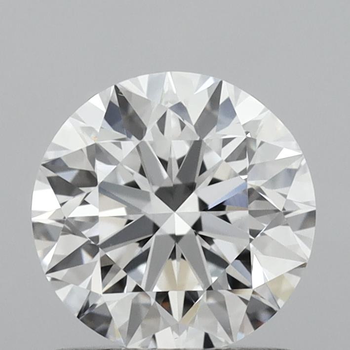 1.08 Carat Round Shaped, Excellent Cut, D Color, VVS2 Clarity, IGI Certified Lab Grown Diamond