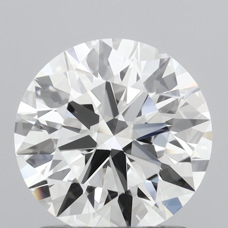 1.24 Carat Round Shaped, Ideal Cut, E Color, VVS2 Clarity, IGI Certified Lab Grown Diamond