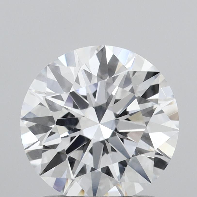 1.33 Carat Round Shaped, Excellent Cut, F Color, VS2 Clarity, IGI Certified Lab Grown Diamond