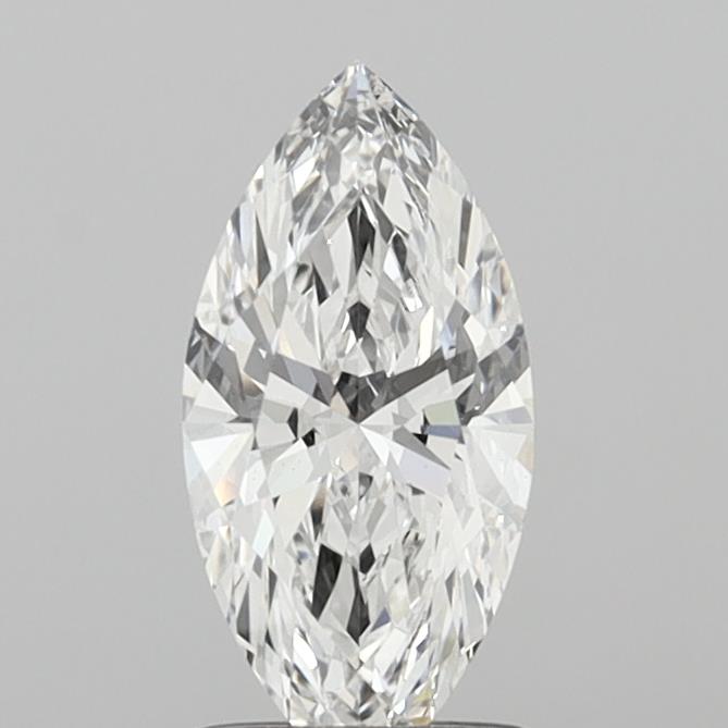 1.05 Carat Marquise Shaped, Ideal Cut, E Color, VVS2 Clarity, IGI Certified Lab Grown Diamond