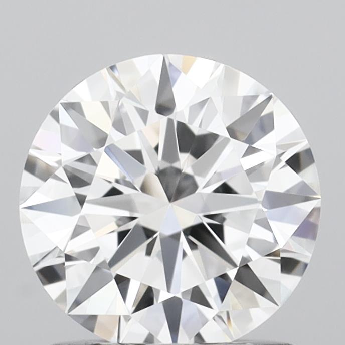 1.07 Carat Round Shaped, Ideal Cut, D Color, VVS2 Clarity, IGI Certified Lab Grown Diamond