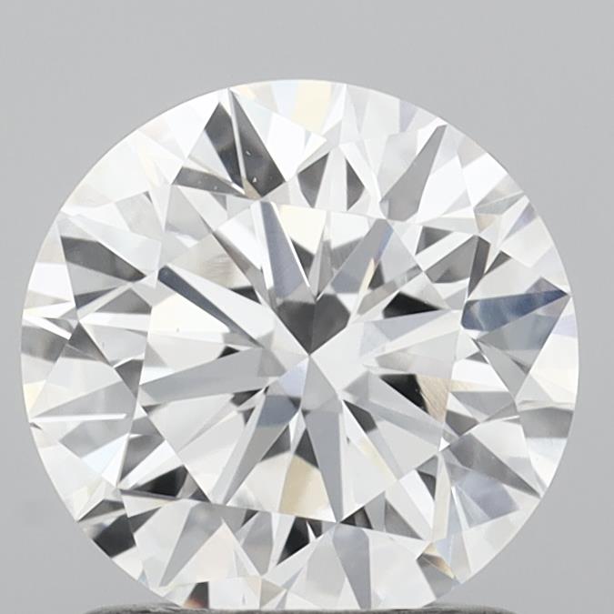 1.25 Carat Round Shaped, Excellent Cut, D Color, VVS2 Clarity, IGI Certified Lab Grown Diamond