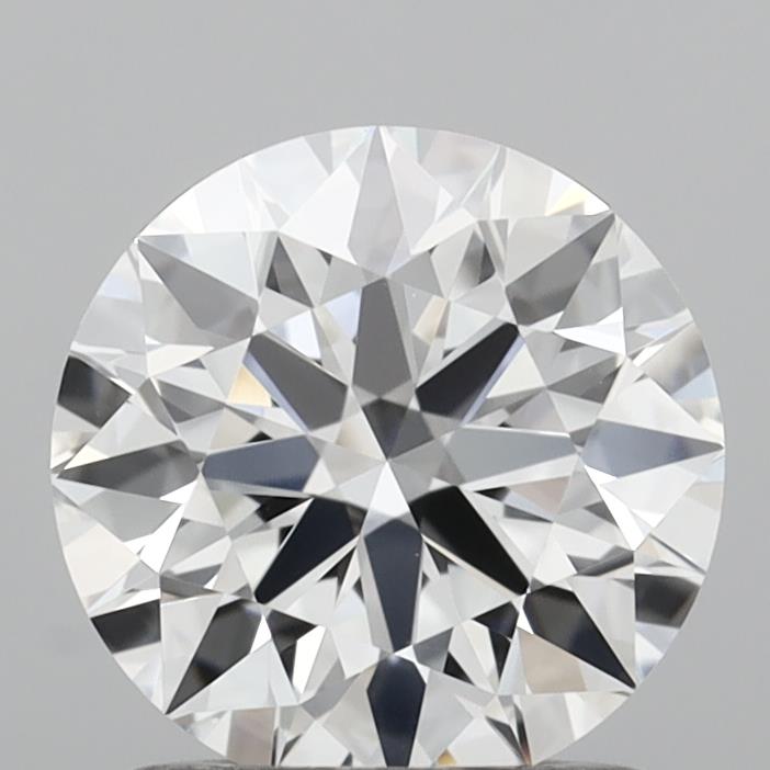 1.21 Carat Round Shaped, Ideal Cut, D Color, VVS2 Clarity, IGI Certified Lab Grown Diamond