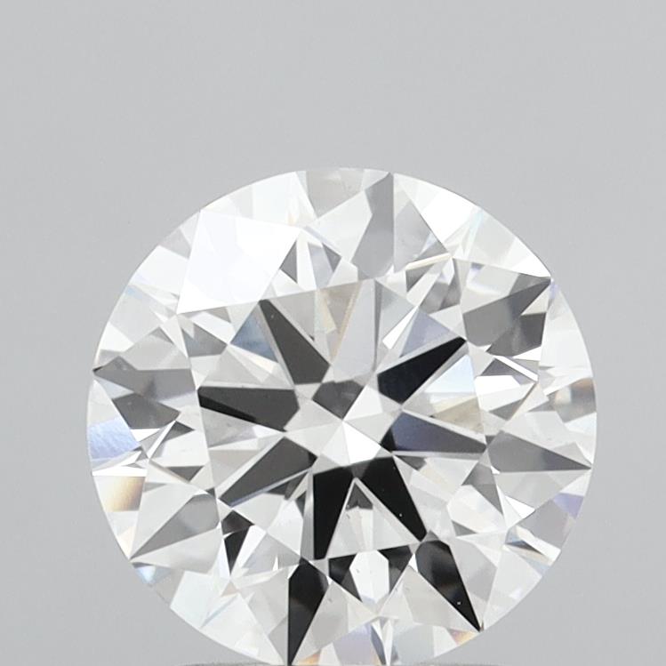 2.05 Carat Round Shaped, Ideal Cut, D Color, VS1 Clarity, IGI Certified Lab Grown Diamond