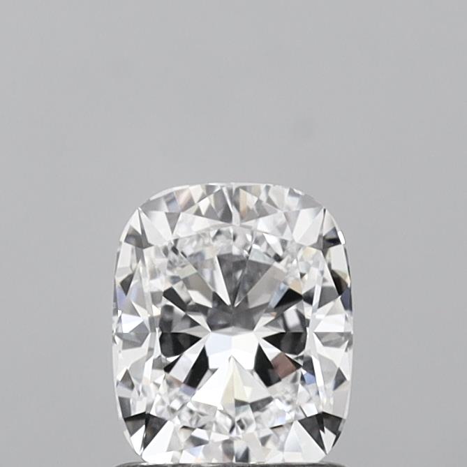 1.06 Carat Cushion Shaped, Ideal Cut, D Color, VVS2 Clarity, IGI Certified Lab Grown Diamond