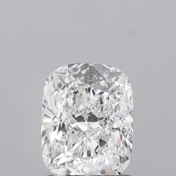 1.00 Carat Cushion Shaped, Ideal Cut, D Color, VVS2 Clarity, IGI Certified Lab Grown Diamond